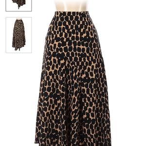 Who What Wear Animal print skirt